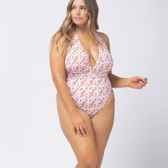 NWT L*Space Allegra Wear It Your Way One Piece Swimsuit XL - Picture 14 of 15